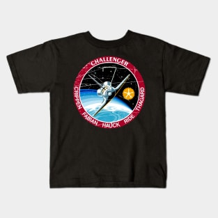STS-7 Challenger Vintage Kids T-Shirt